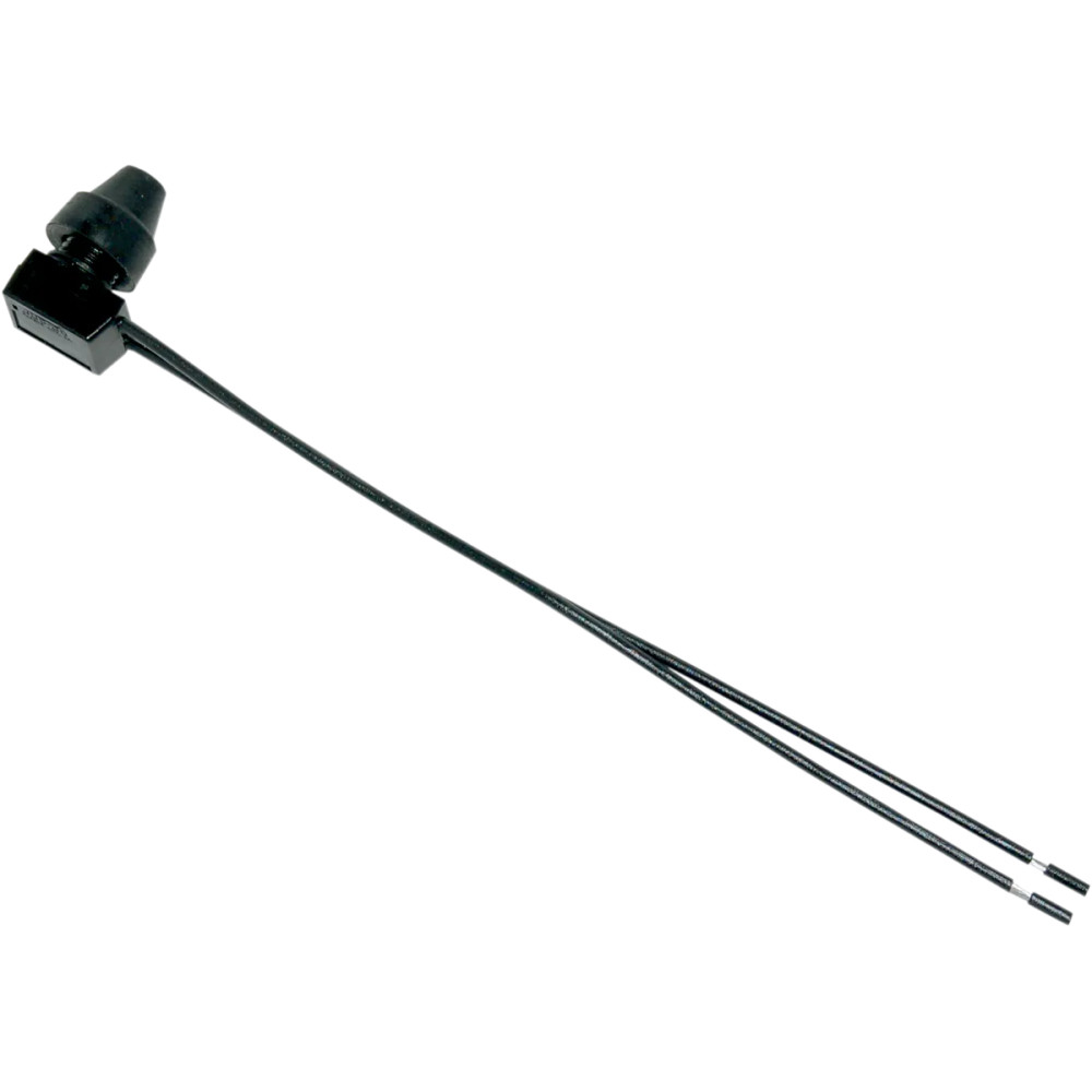 Speedometer/Tripometer Reset Push Button — Black