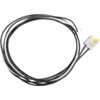 Aluminum One Button Switch Housing — 1-button, white, fits Performance Machine Contour controls