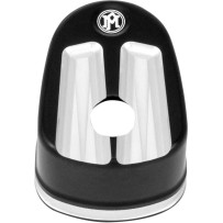 Ignition Switch Cover — Matte black, Aluminum