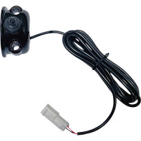 Interruptor auxiliar montado en el manillar encendido/apagado — negro, compatible con Harley-Davidson®
