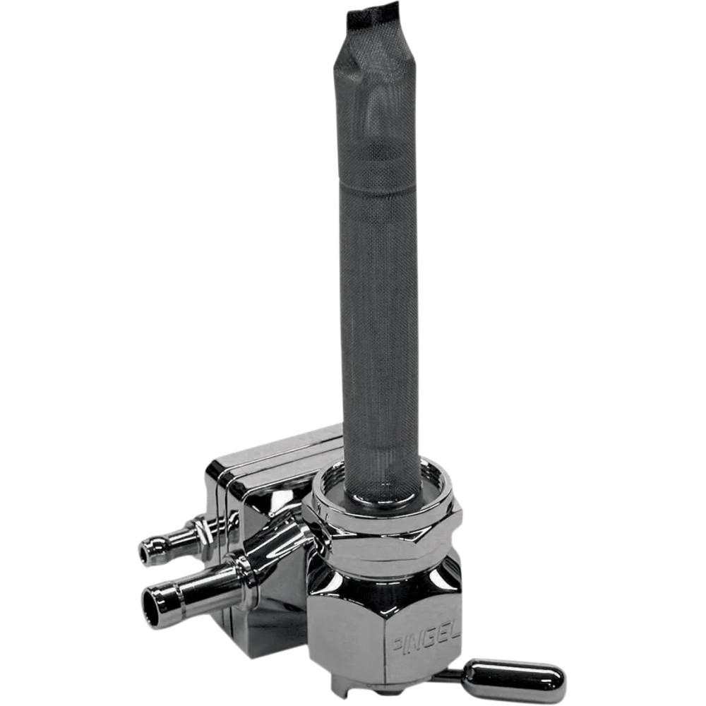 Vacuum Fuel Valve — 22 mm outlet, chrome finish
