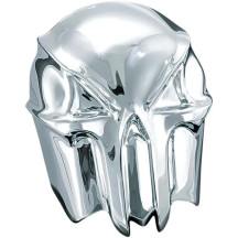 Skull Horn Cover — Chrome
