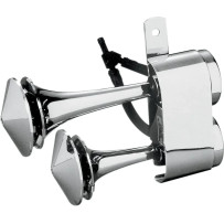 Dual Air Horn — Chrome