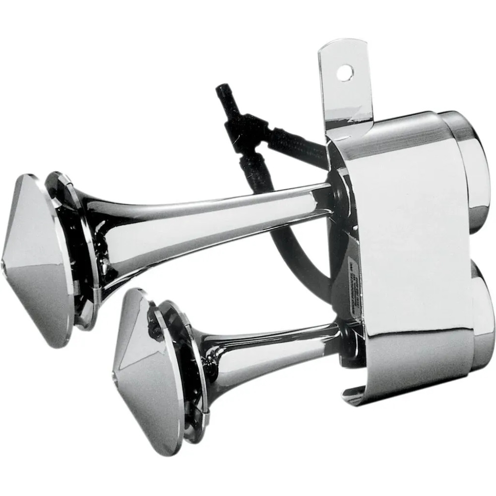 Dual Air Horn — Chrome