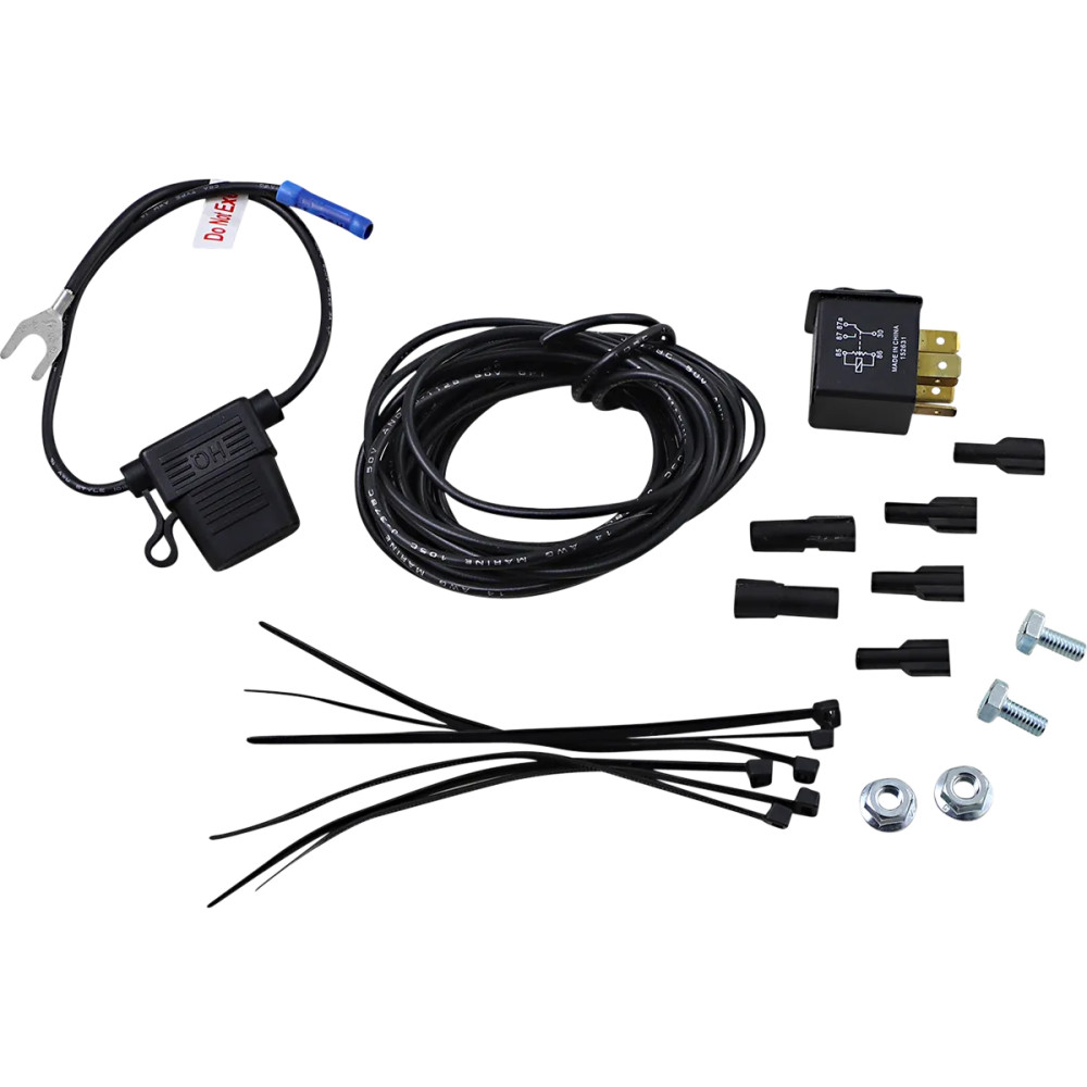 Magnum Electric Horn Hardware Kit — Black