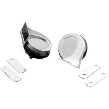 Magnum Electric Horn Set — Electric kit, Chrome