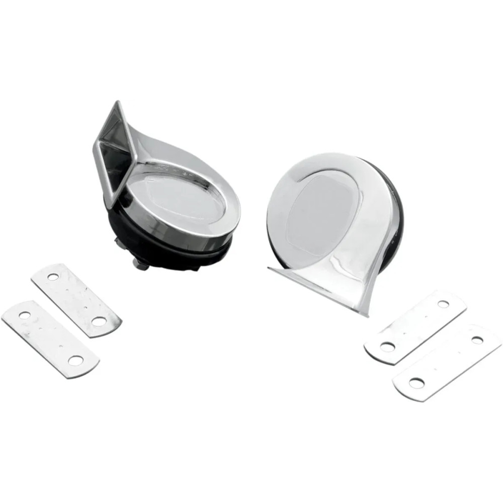 Magnum Electric Horn Set — Electric kit, Chrome