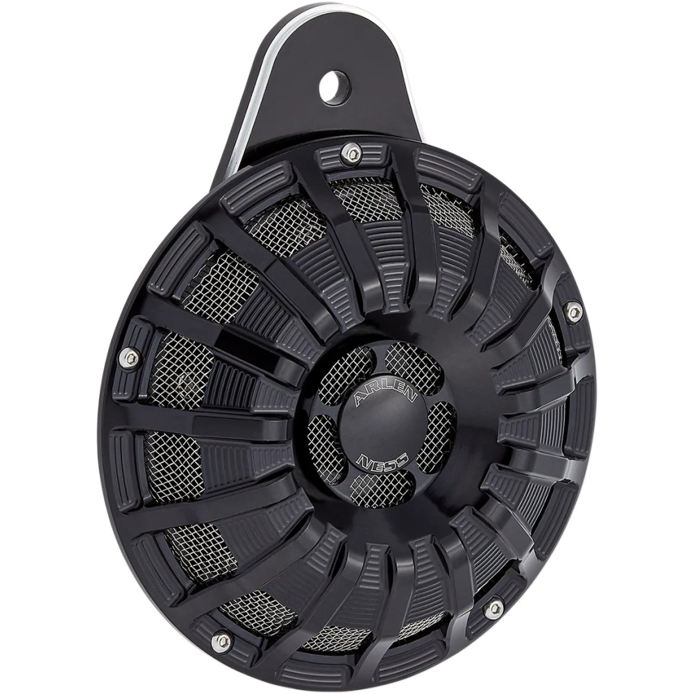 Billet Horn — Black, Chrome