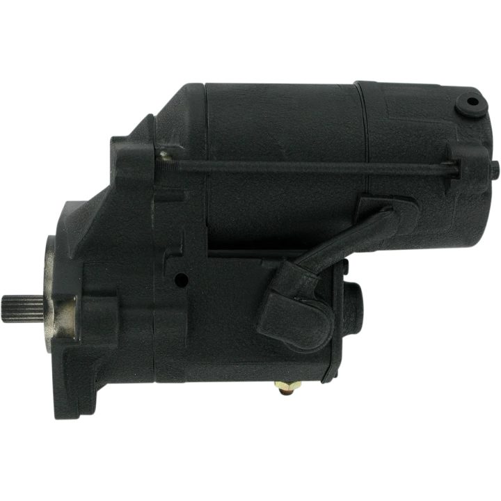 Slugger 1.8kW High-Torque Starter Motor — 12V, Black