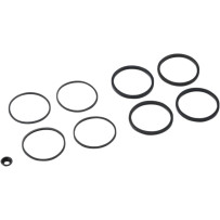 Caliper/Piston Seal Kit — Front, Rear, Black