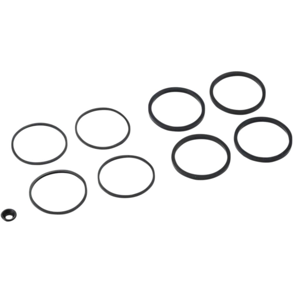 Caliper/Piston Seal Kit — Front, Rear, Black