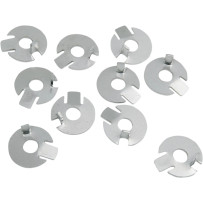 Starter Shaft Lock Washers — 10-pack, Silver