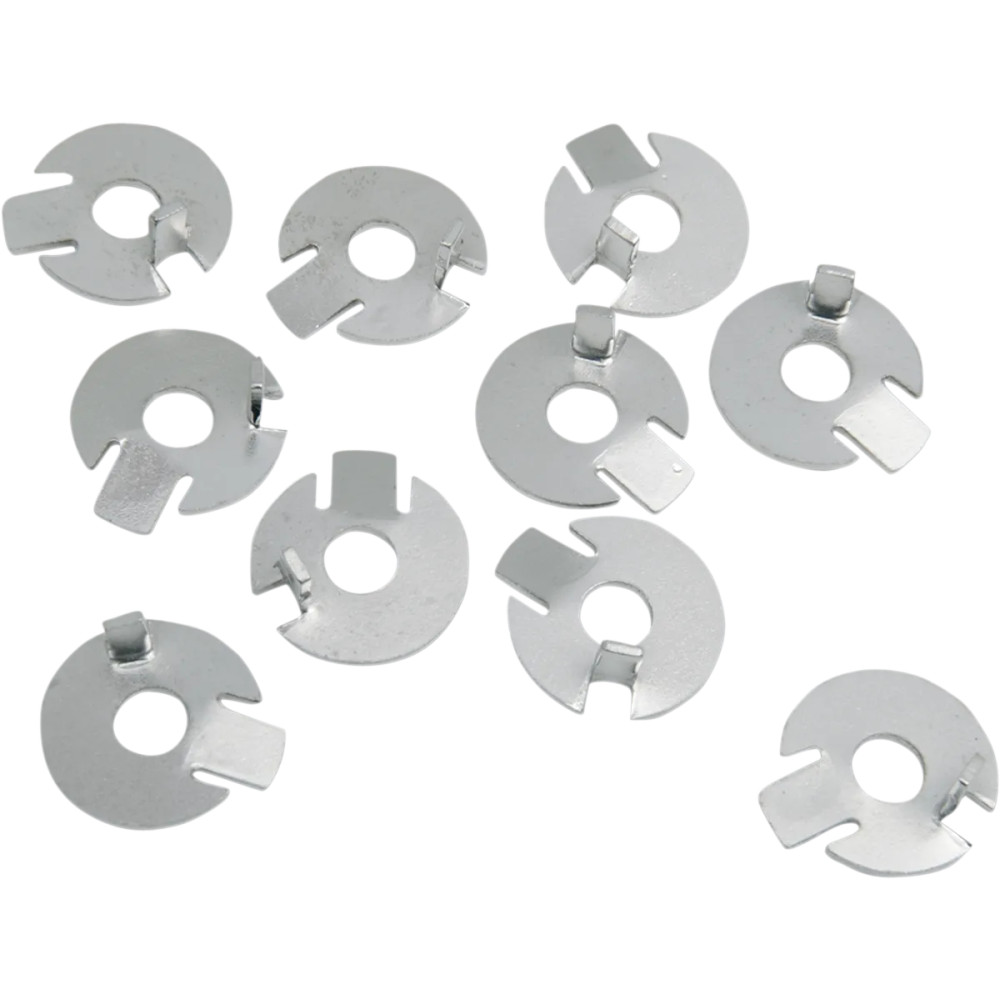 Starter Shaft Lock Washers — 10-pack, Silver