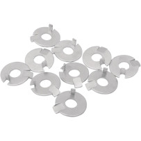 Starter Shaft Lock Washers — 10-pack, Silver
