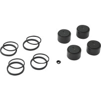 Caliper Rebuild Kit — Rear, Black