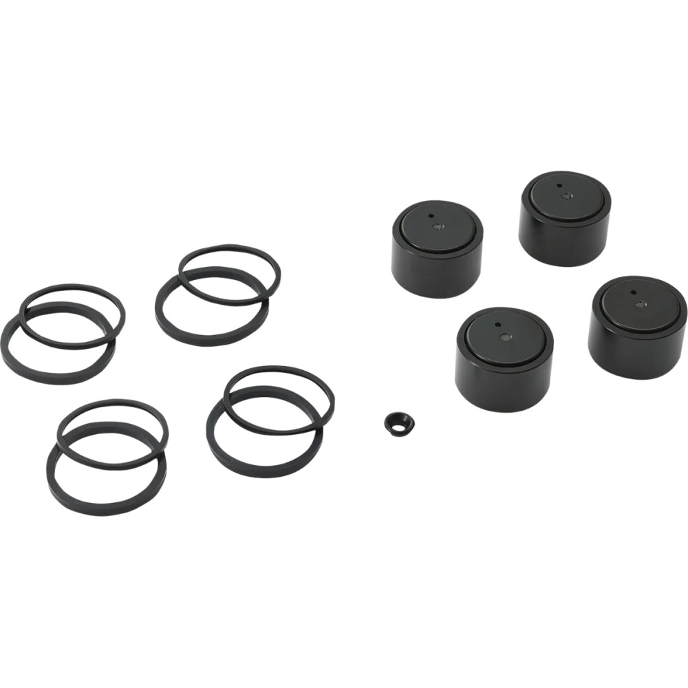 Caliper Rebuild Kit — Rear, Black