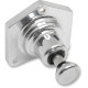Solenoid End Cover with Starter Button — 1.6 kW, 1.8 kW, Chrome