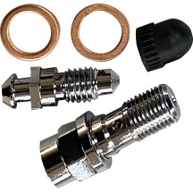 Bleeder — Caliper, Chrome
