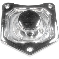Starter Solenoid Cover — 12V, Chrome