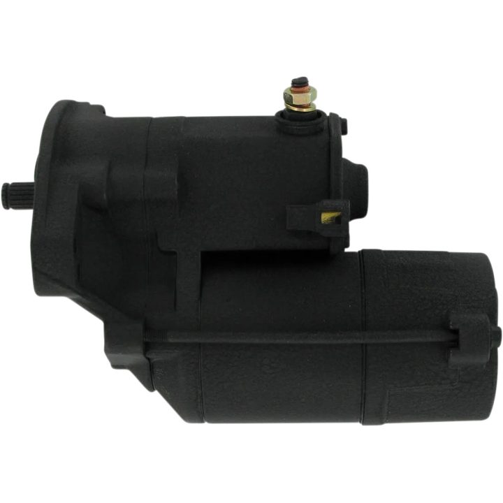 Slugger 1.8kW High-Torque Starter Motor — 12V, Black