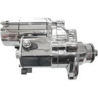 Slugger 1.8kW High-Torque Starter Motor — 12V, Chrome
