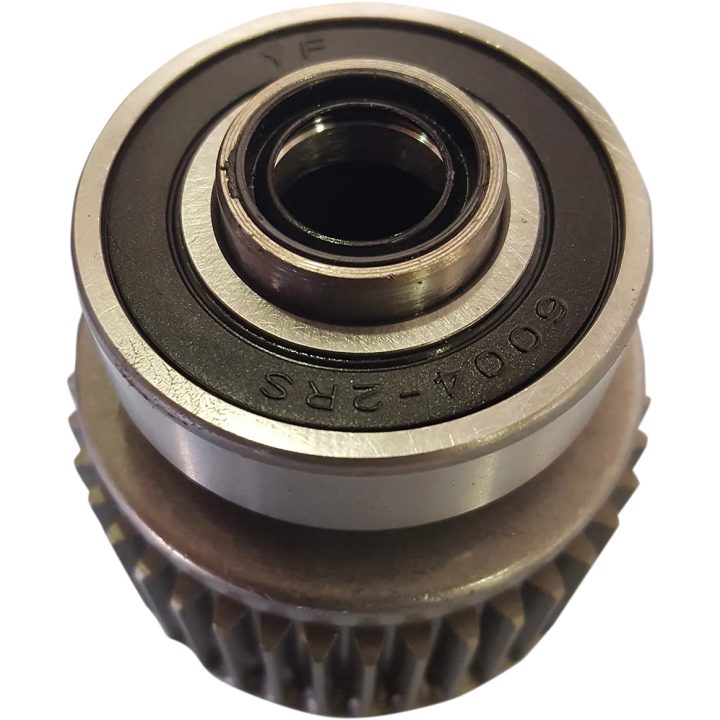 Super Grand Slam Starter Clutch — 12V, 2.0 kW, Black