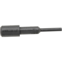 Rear Brake Caliper Damper — Single disc, black