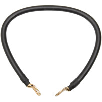 Battery Cable — 4 AWG, 18", ring terminal