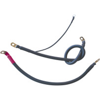 Battery Cable — 14 in, 19 in, 4 AWG, ring terminal