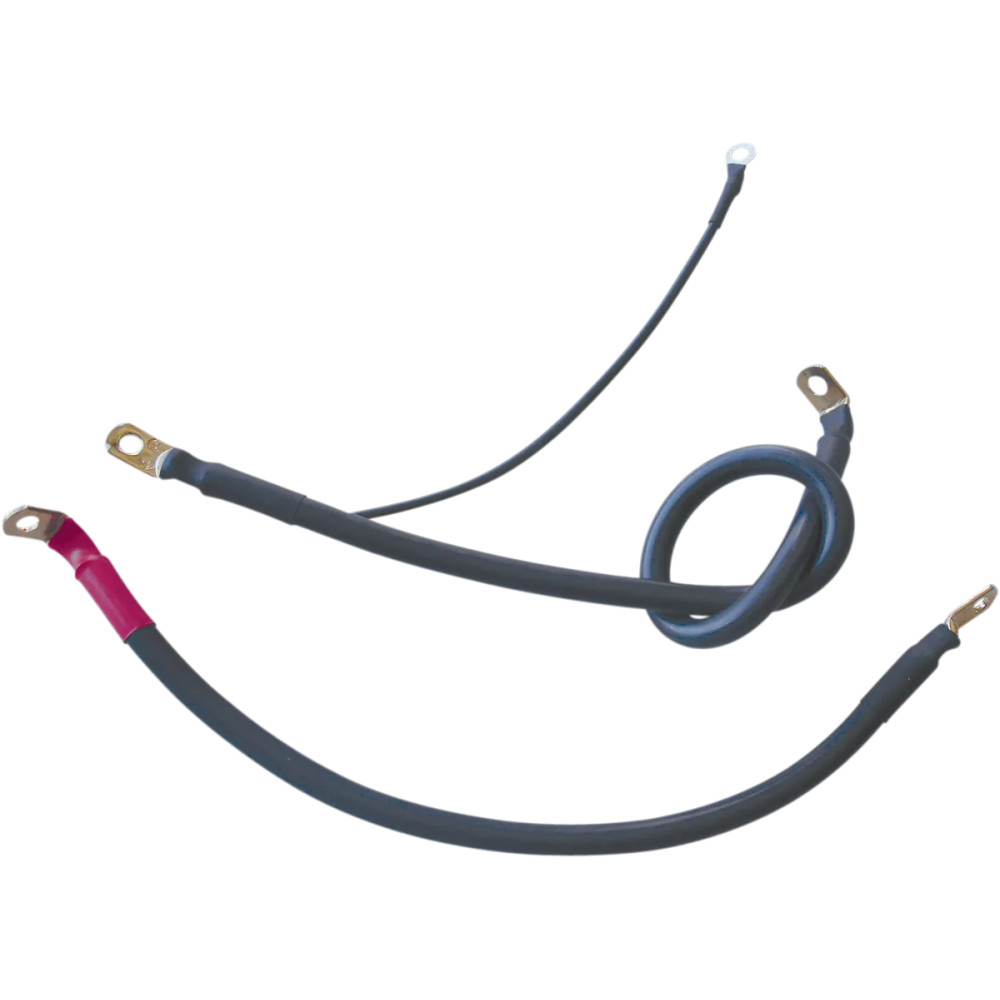 Battery Cable — 14 in, 19 in, 4 AWG, ring terminal