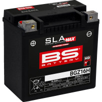 SLA MAX Factory-Activated AGM Maintenance-Free Battery — 12 V, 16 Ah, 150×89×145 mm, Black