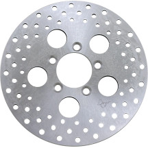 Brake Rotor XL — 254 mm (10"), drilled, silver