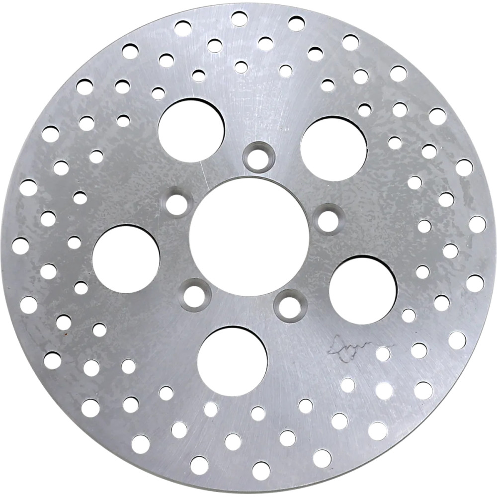 Brake Rotor XL — 254 mm (10"), drilled, silver