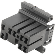 Replacement Multi-Lock Connectors — 8-pin AMP Multi-Lock, black, 5-pack