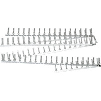 Replacement Multi-Lock Connectors — AMP Multi-Lock, 1 pin, female, 100-pack, Black