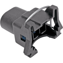 Delphi Connectors — 2-pin, Black, 5-Pack