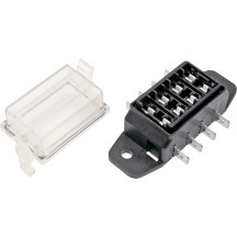 ATC-Style Fuse Holder — 50 A, clear