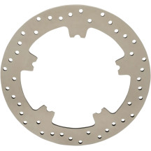 Stainless Steel Drilled Brake Rotor — 300 mm (11.8")