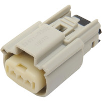 Molex MX 150 Connector Component — 3-pin, female, gray