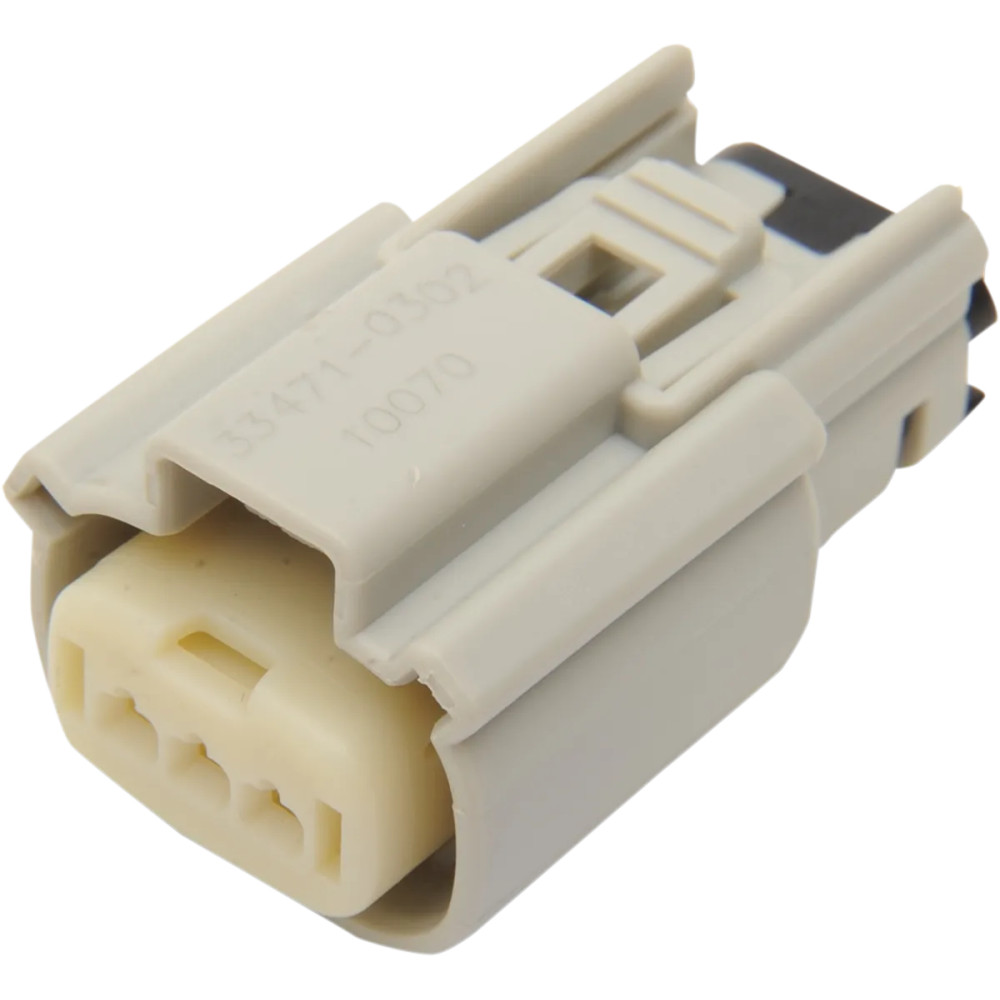 Molex MX 150 Connector Component — 3-pin, female, gray