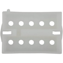 AMP Mate-n-Lock Connector — 10 pins, male, 305 mm (12"), white