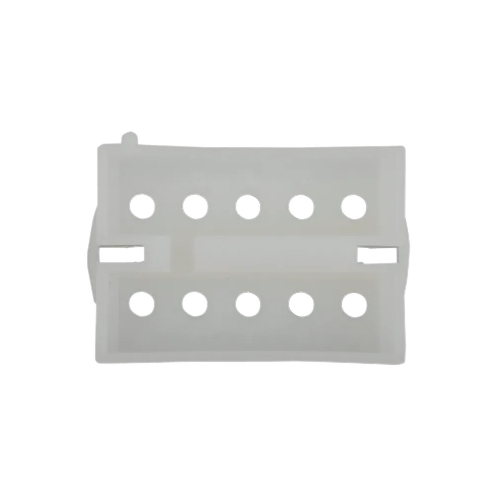 AMP Mate-n-Lock Connector — 10 pins, male, 305 mm (12"), white