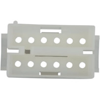 AMP Mate-n-Lock Connector — 12-pin, male, white