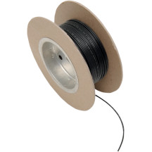 OEM Color Wire Spool — 18 AWG, 30.5 m (100'), Black