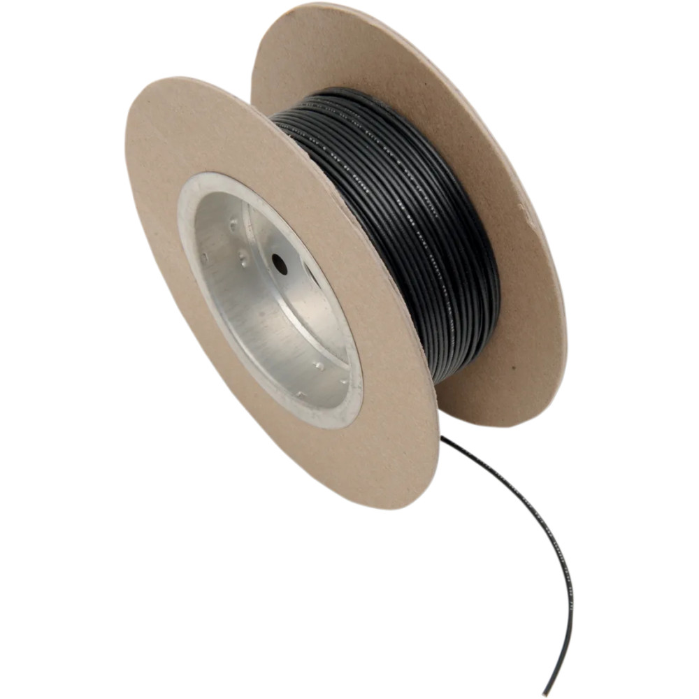 OEM Color Wire Spool — 18 AWG, 30.5 m (100'), Black