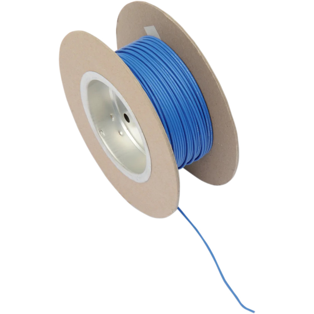 OEM Color Wire Spool — 18 AWG, 30.5 m (100'), Blue