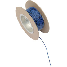 OEM Color Wire Spool — 18 AWG, 100', Blue