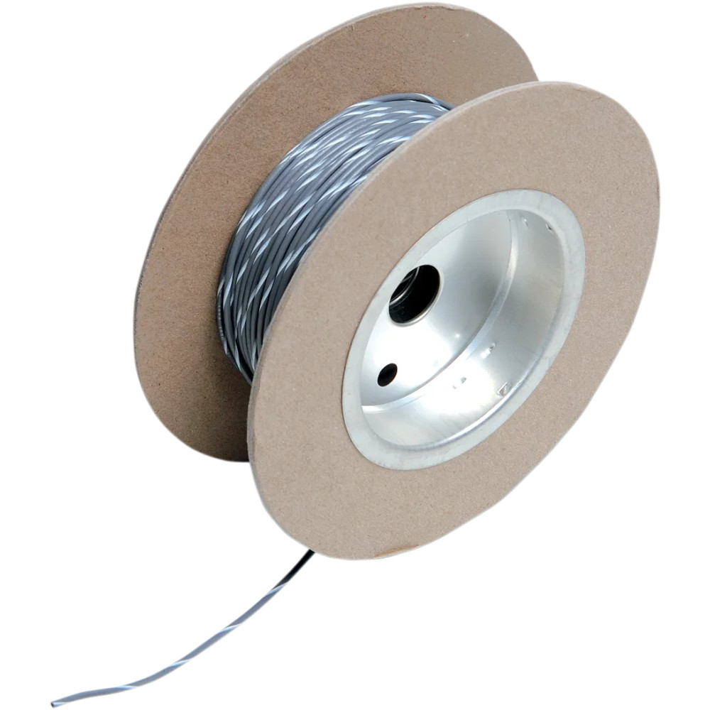 OEM Color Wire Spool — 18 AWG, 100' (30.5 m), Gray