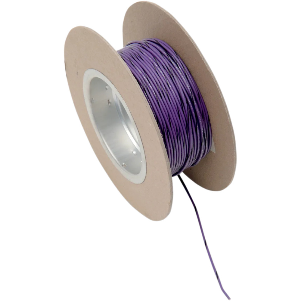 OEM Color Wire Spool — 18 AWG, 100' (30.5 m), Violet