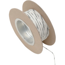 OEM Color Wire Spool — 18 AWG, 100' (30.5 m), White